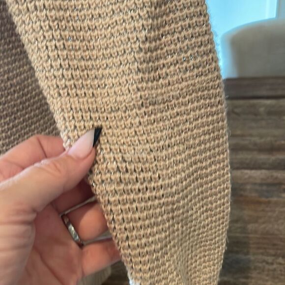 Love Moschino, us 4 knit tunic metallic threads wool blend made in Italy - Picture 4 of 12